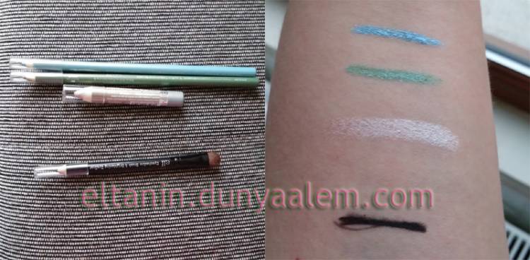 Wet N Wild ve E.L.F Göz Kalemleri