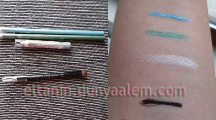 Wet N Wild ve E.L.F Göz Kalemleri