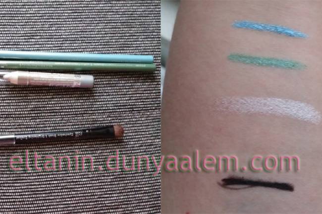 Wet N Wild ve E.L.F Göz Kalemleri